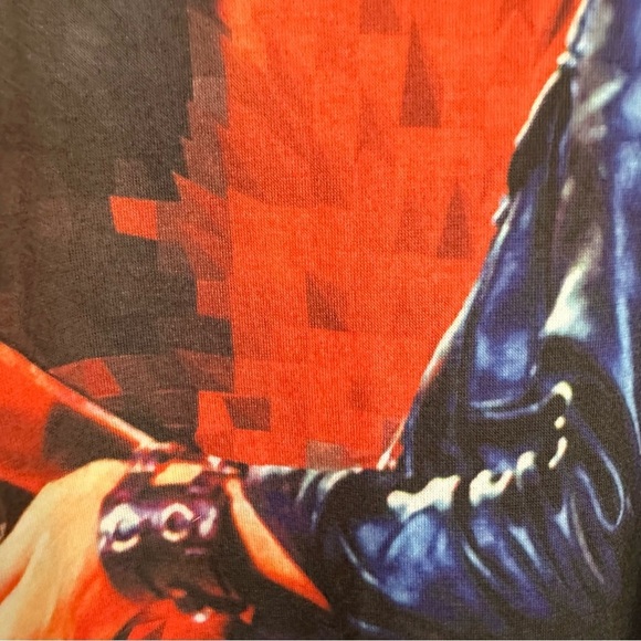 Elvis Sublimation Dyed ‘68 Red Tshirt Size XL - Picture 3 of 8